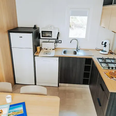Mobil Avec Terrasse Au Calme - Api-1-52-1137 *